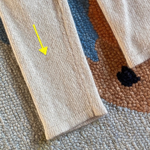 Sag Harbor I Ecru Silk Blend Pullover Two-Fer Sweater - Picture 16 of 16